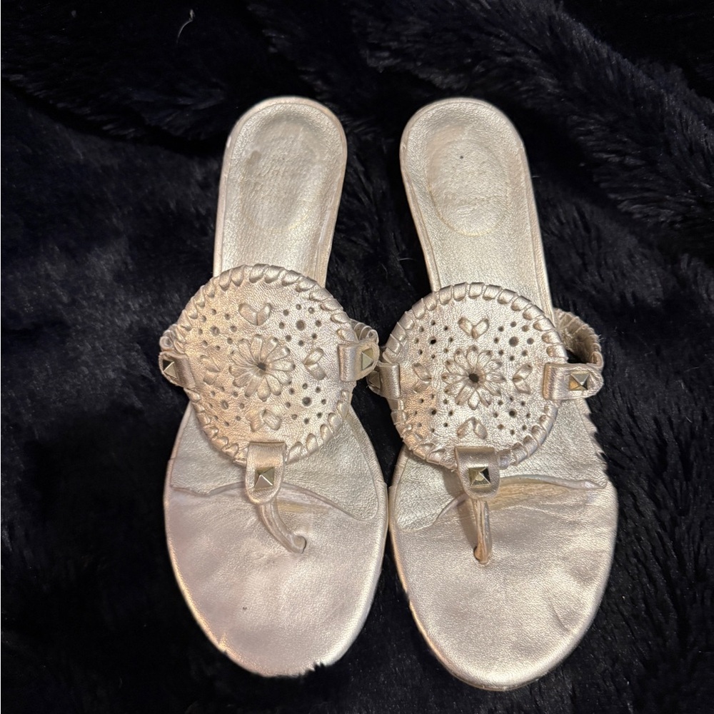 Jack Rogers Women's Metallic Sandals